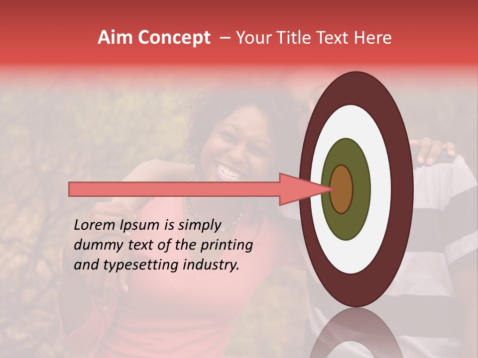 A Couple Of People Standing Next To Each Other PowerPoint Template