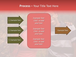 A Couple Of People Standing Next To Each Other PowerPoint Template
