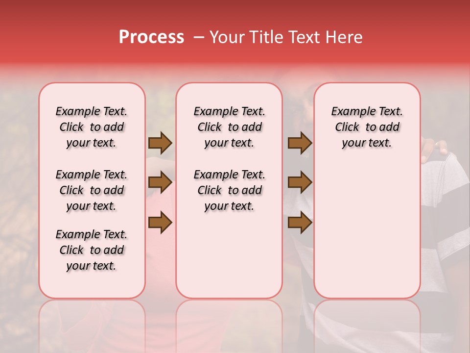 A Couple Of People Standing Next To Each Other PowerPoint Template