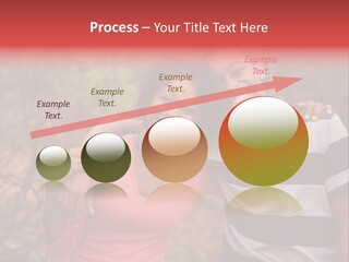 A Couple Of People Standing Next To Each Other PowerPoint Template