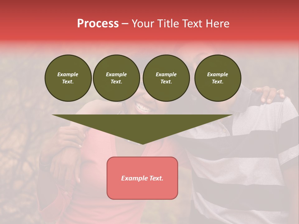 A Couple Of People Standing Next To Each Other PowerPoint Template