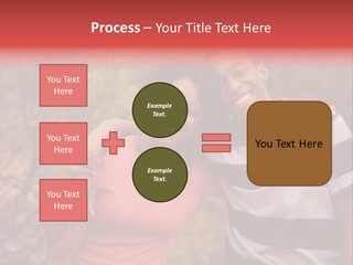 A Couple Of People Standing Next To Each Other PowerPoint Template
