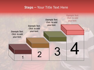 A Couple Of People Standing Next To Each Other PowerPoint Template