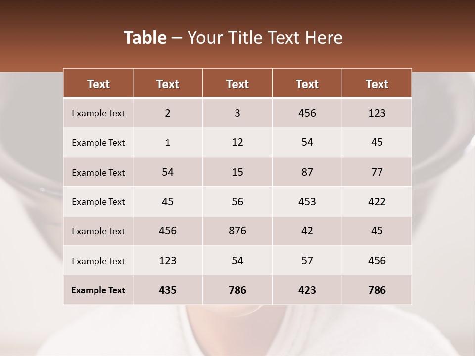 A Woman Getting Her Hair Styled By A Professional Hair Stylist PowerPoint Template