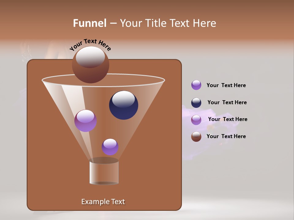 A Woman In A Purple Dress Is Dancing PowerPoint Template