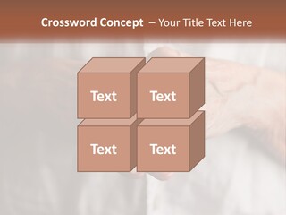 An Elderly Person Holding The Hand Of A Younger Person PowerPoint Template