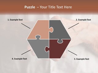 An Elderly Person Holding The Hand Of A Younger Person PowerPoint Template