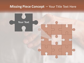 An Elderly Person Holding The Hand Of A Younger Person PowerPoint Template