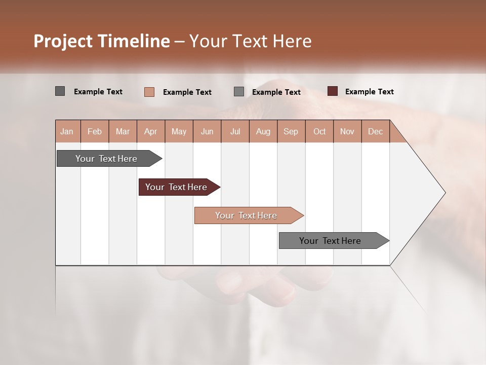 An Elderly Person Holding The Hand Of A Younger Person PowerPoint Template