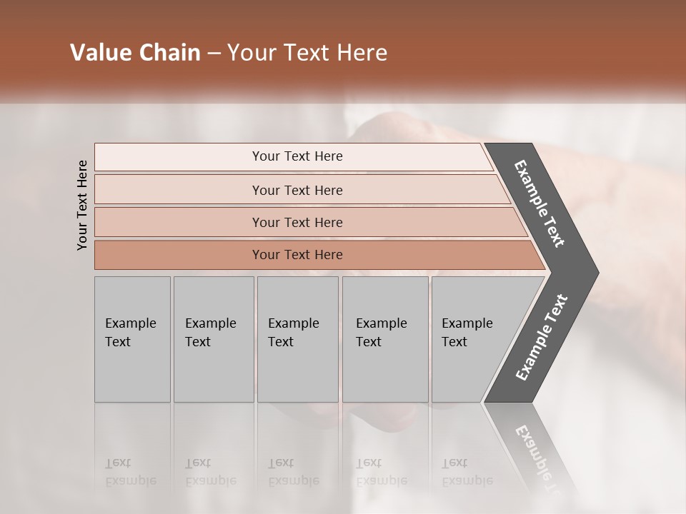 An Elderly Person Holding The Hand Of A Younger Person PowerPoint Template
