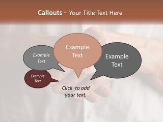 An Elderly Person Holding The Hand Of A Younger Person PowerPoint Template