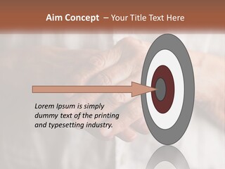 An Elderly Person Holding The Hand Of A Younger Person PowerPoint Template