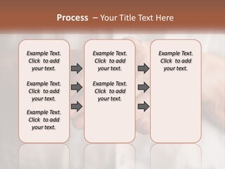 An Elderly Person Holding The Hand Of A Younger Person PowerPoint Template