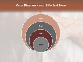 An Elderly Person Holding The Hand Of A Younger Person PowerPoint Template