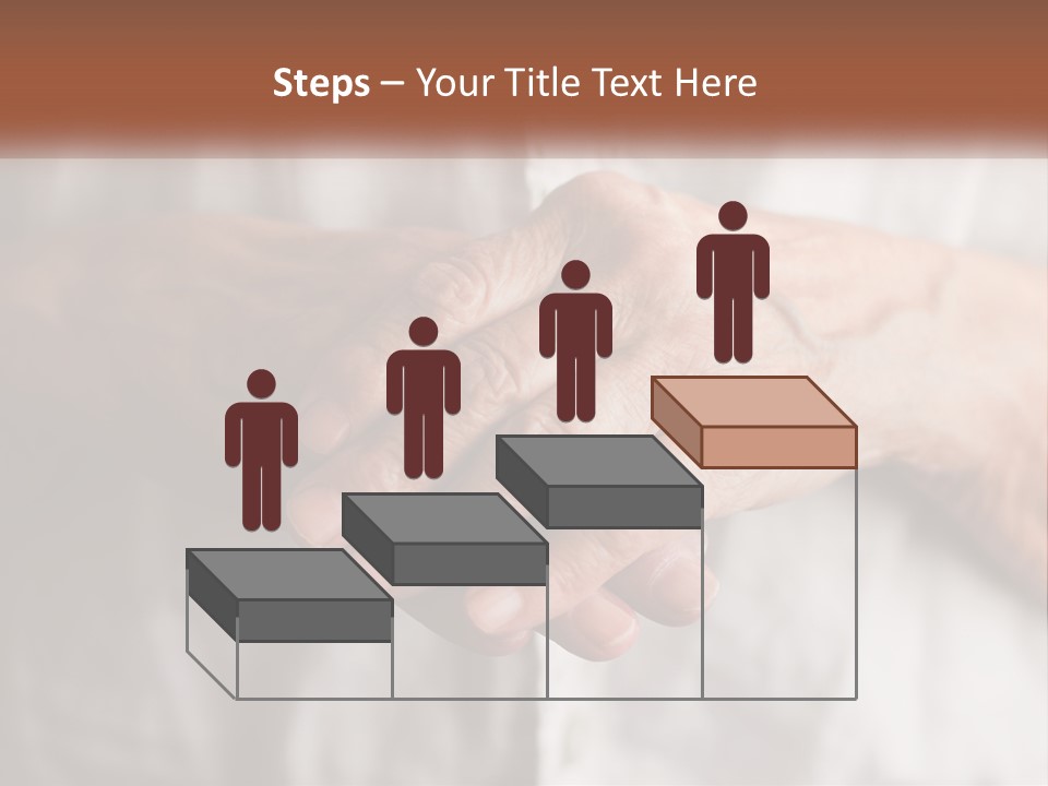 An Elderly Person Holding The Hand Of A Younger Person PowerPoint Template