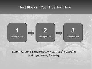 A Black And White Photo Of A Pair Of Boots PowerPoint Template