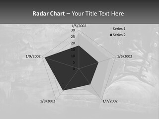 A Black And White Photo Of A Pair Of Boots PowerPoint Template