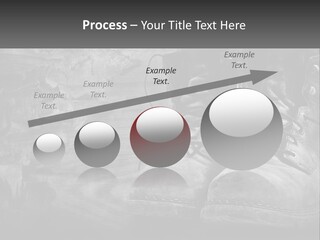 A Black And White Photo Of A Pair Of Boots PowerPoint Template