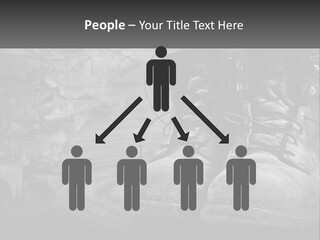 A Black And White Photo Of A Pair Of Boots PowerPoint Template