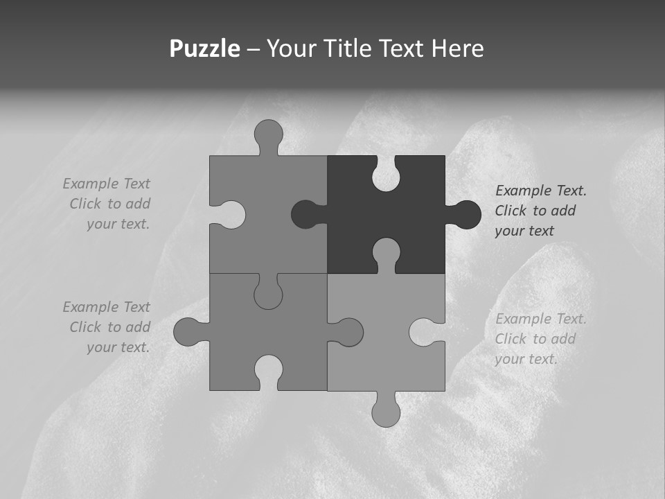 A Black And White Photo Of A Pair Of Gloves PowerPoint Template