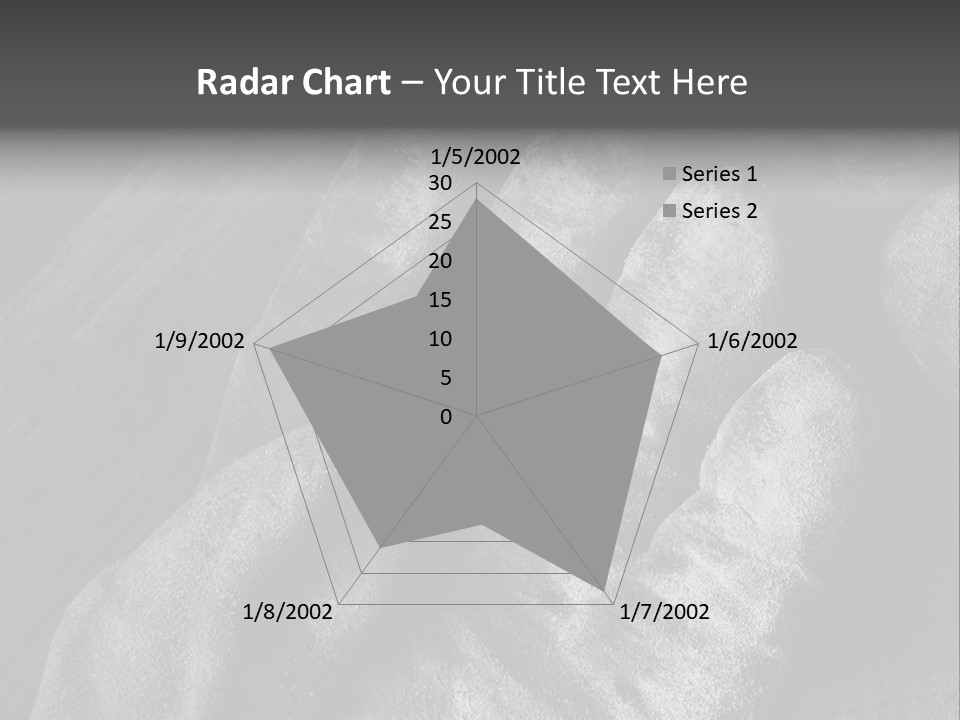 A Black And White Photo Of A Pair Of Gloves PowerPoint Template