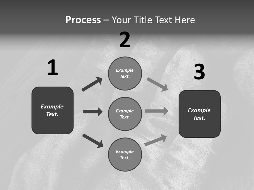 A Black And White Photo Of A Pair Of Gloves PowerPoint Template