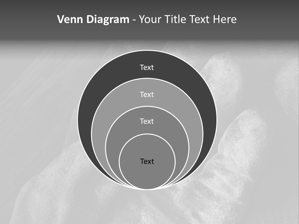 A Black And White Photo Of A Pair Of Gloves PowerPoint Template