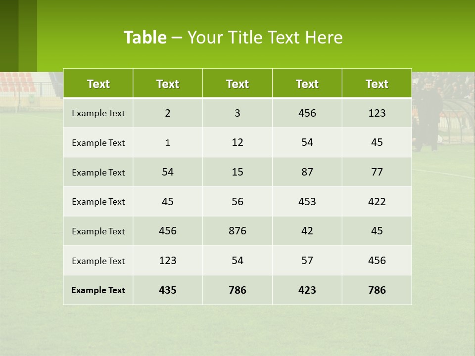 A Group Of Young Men Playing A Game Of Soccer PowerPoint Template