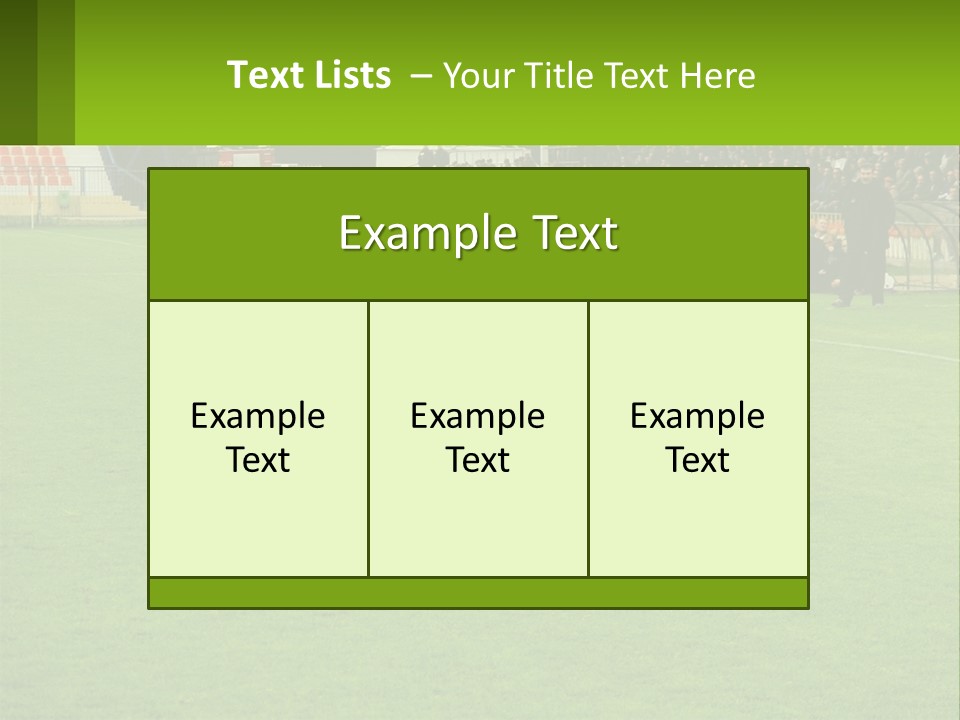 A Group Of Young Men Playing A Game Of Soccer PowerPoint Template