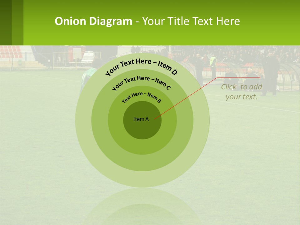 A Group Of Young Men Playing A Game Of Soccer PowerPoint Template