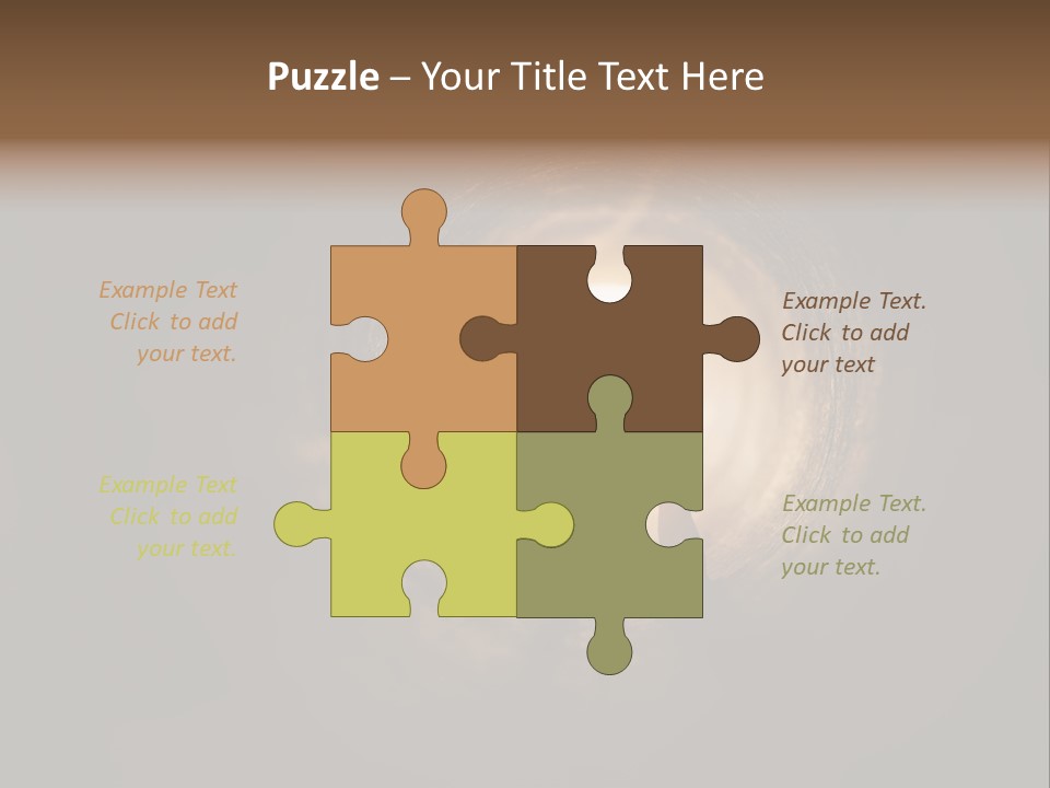 Two People Standing In A Dark Tunnel Powerpoint Template PowerPoint Template