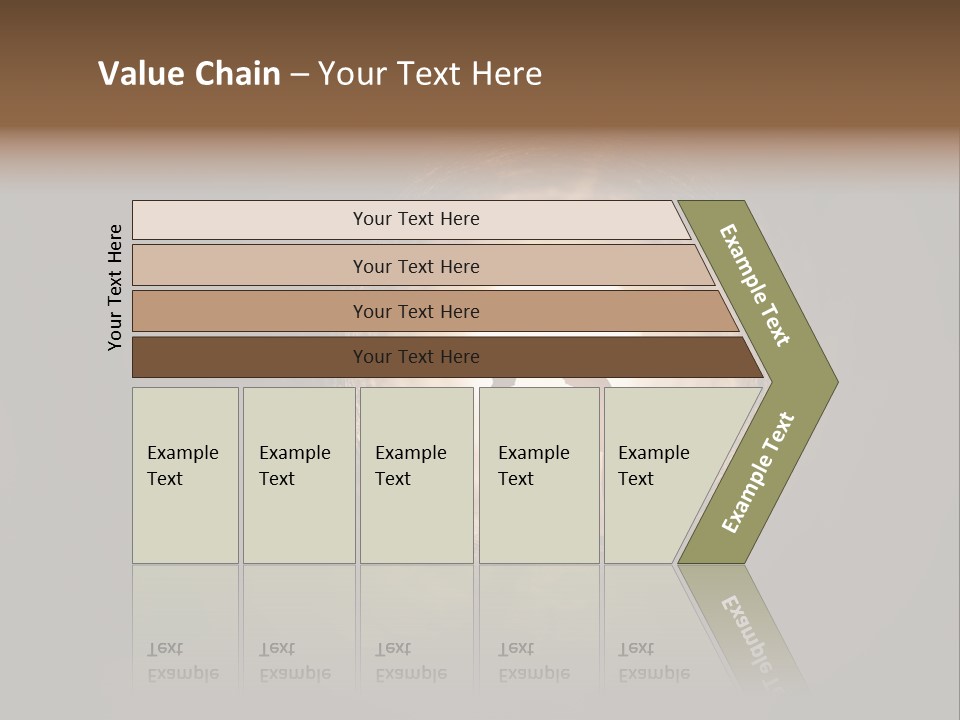 Two People Standing In A Dark Tunnel Powerpoint Template PowerPoint Template