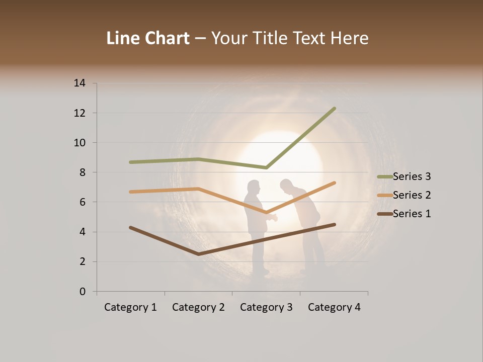 Two People Standing In A Dark Tunnel Powerpoint Template PowerPoint Template