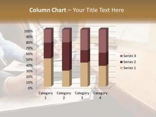 A Group Of People Sitting At A Conference Table PowerPoint Template