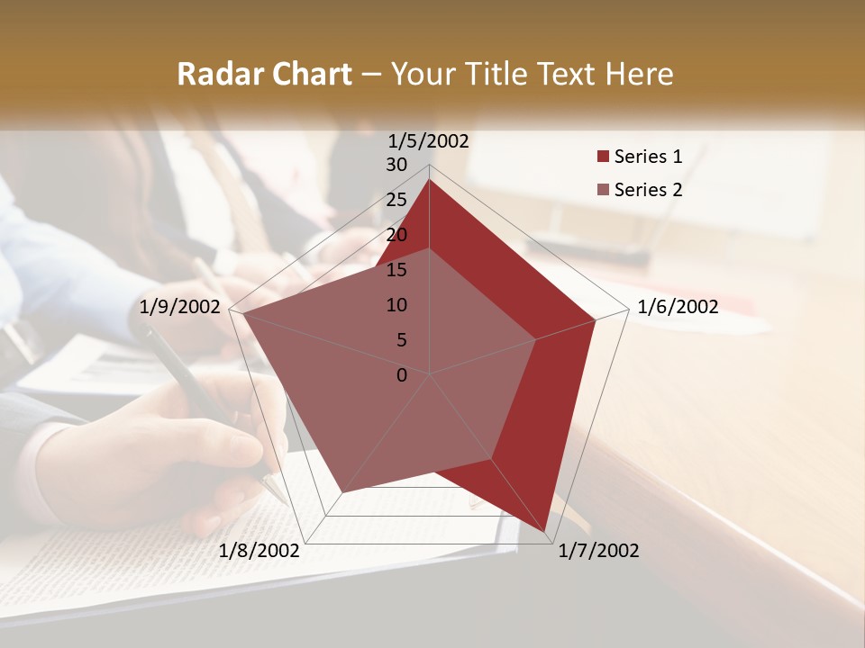 A Group Of People Sitting At A Conference Table PowerPoint Template
