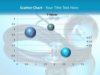 A Medical Powerpoint Presentation With A Stethoscope And A Globe PowerPoint Template