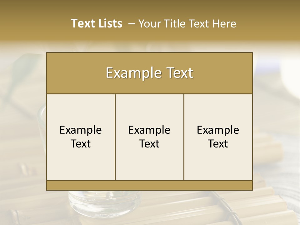 A Glass Of Water Being Poured Into It PowerPoint Template