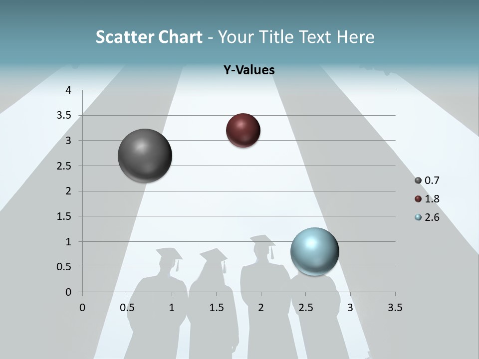 A Group Of People Standing In Front Of Pillars PowerPoint Template