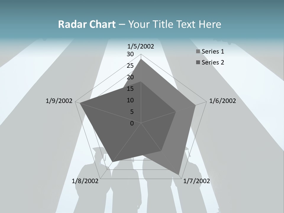 A Group Of People Standing In Front Of Pillars PowerPoint Template