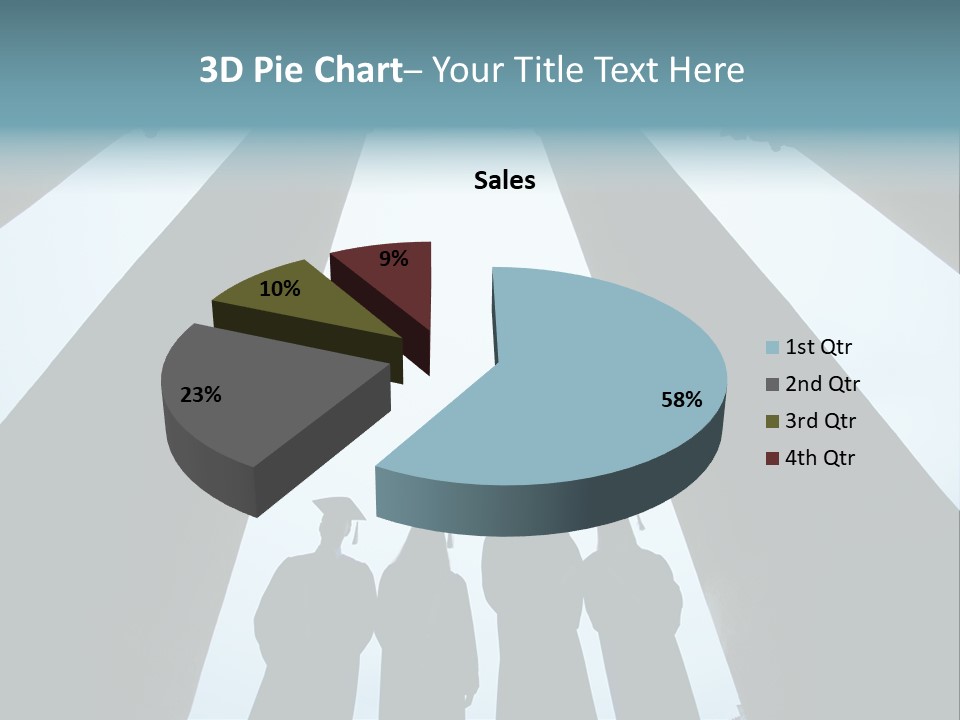 A Group Of People Standing In Front Of Pillars PowerPoint Template