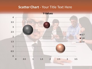 A Man In A Suit And Tie Sitting At A Table With A Group Of People PowerPoint Template