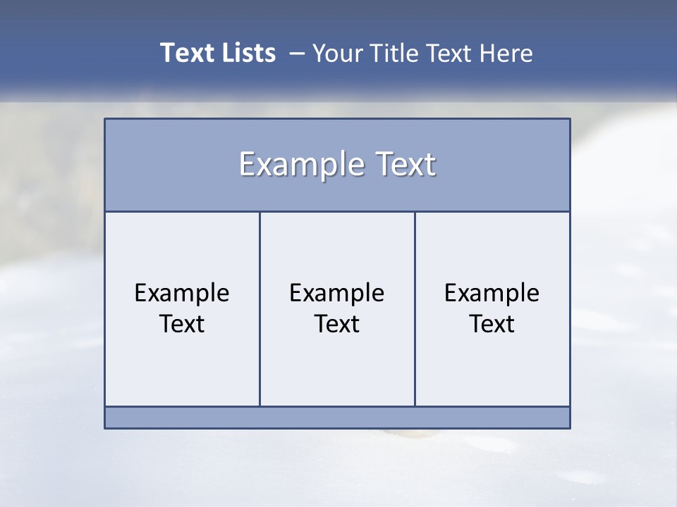 A Dog Is Standing In The Snow On A Sunny Day PowerPoint Template