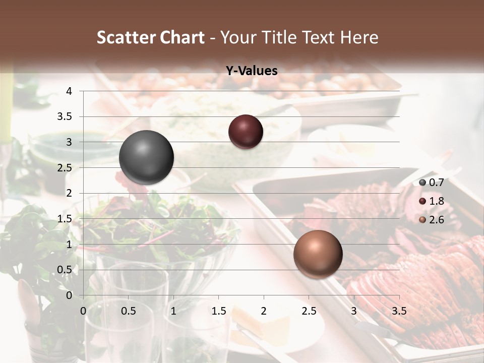 A Table Filled With Lots Of Different Types Of Food PowerPoint Template