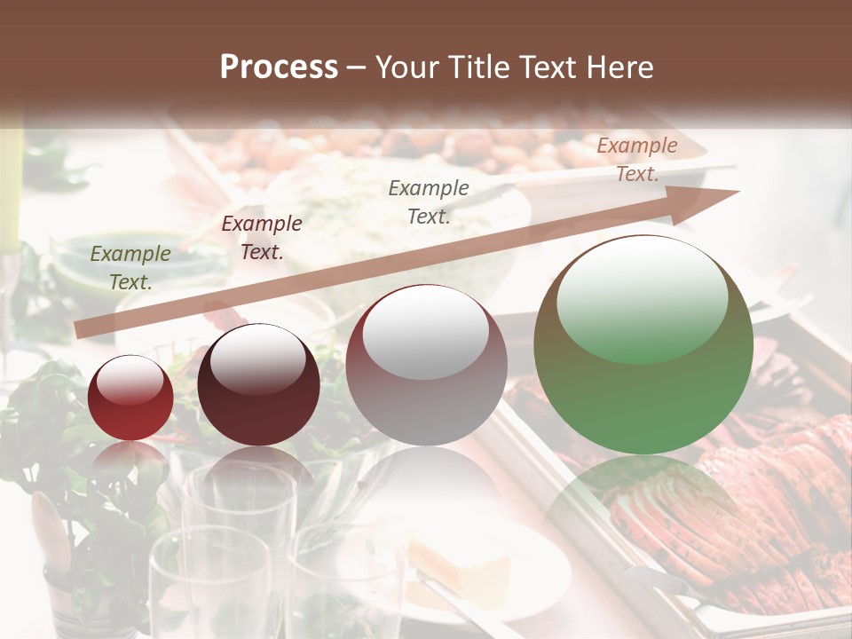 A Table Filled With Lots Of Different Types Of Food PowerPoint Template
