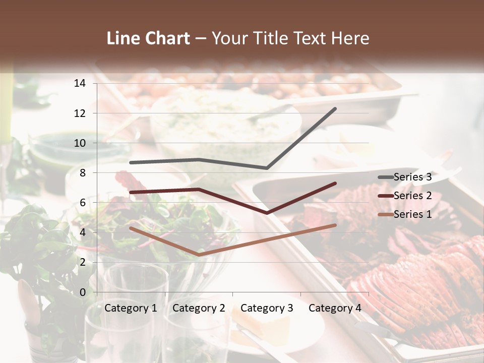 A Table Filled With Lots Of Different Types Of Food PowerPoint Template