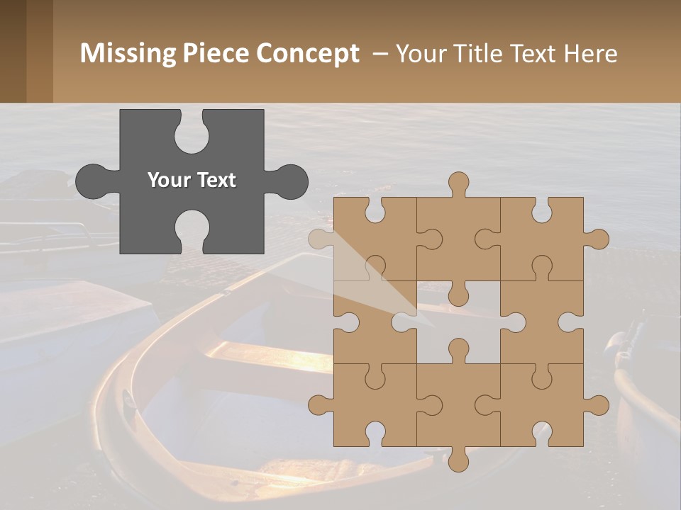 A Number Of Small Boats Near A Body Of Water PowerPoint Template