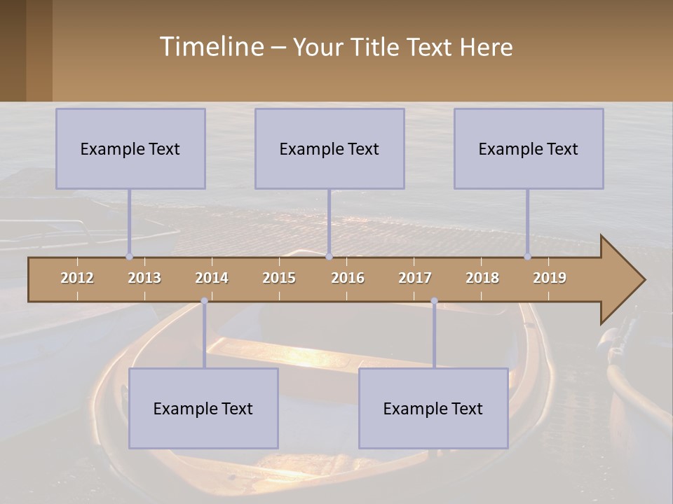 A Number Of Small Boats Near A Body Of Water PowerPoint Template