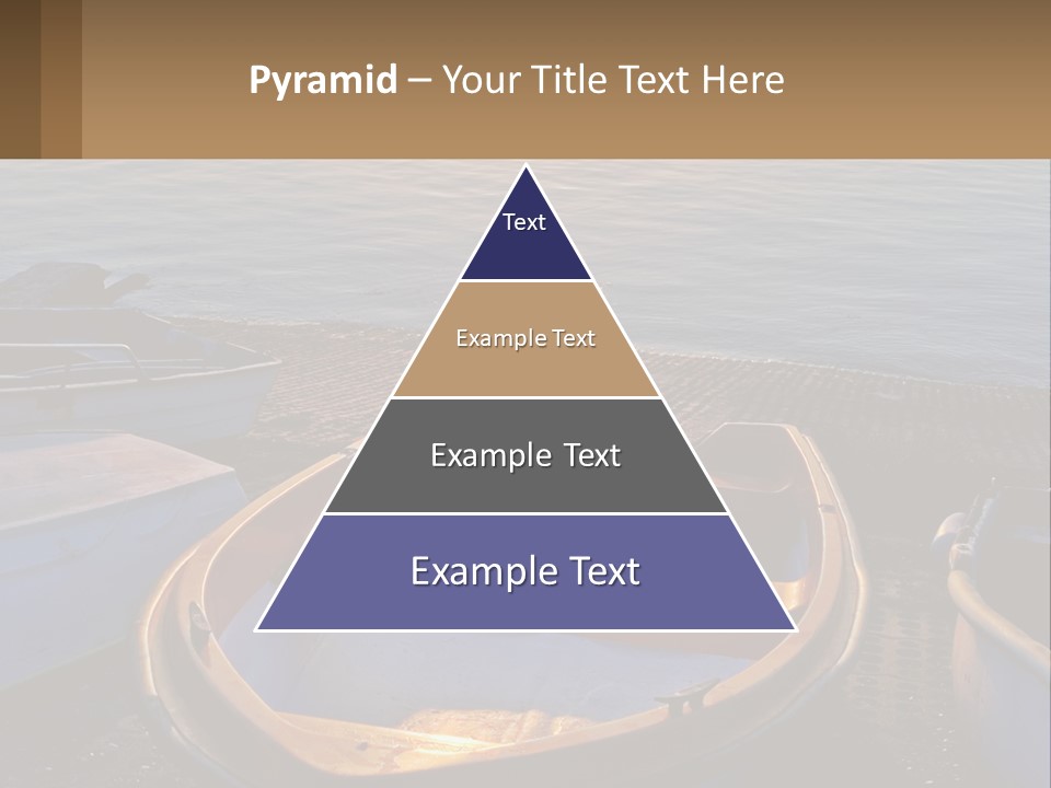 A Number Of Small Boats Near A Body Of Water PowerPoint Template