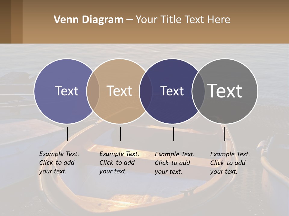 A Number Of Small Boats Near A Body Of Water PowerPoint Template