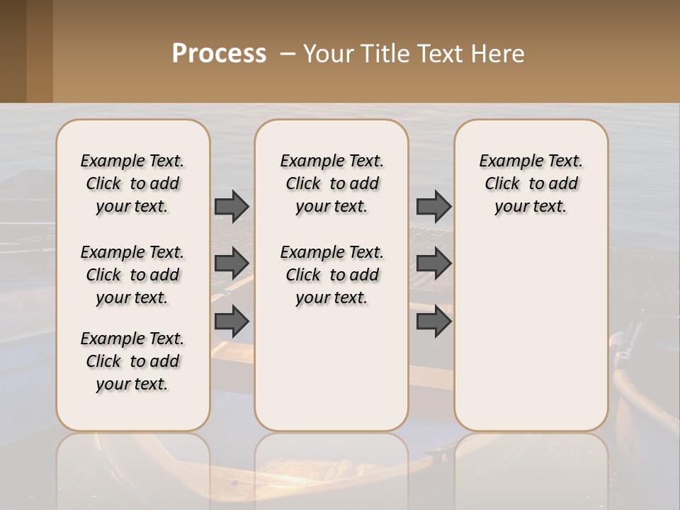A Number Of Small Boats Near A Body Of Water PowerPoint Template